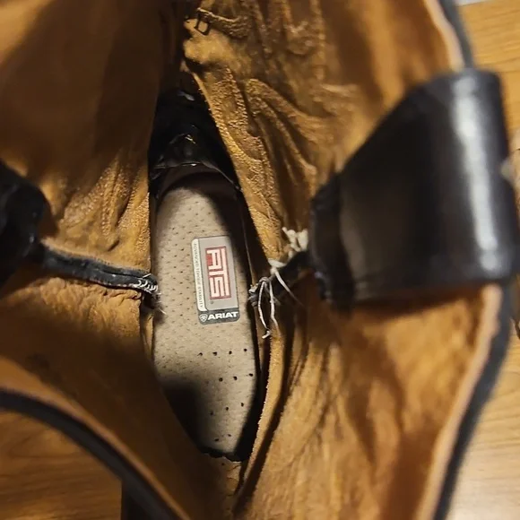 Ariat Men's Legend Western Performance Boots - Square Sz. 11.5  Custom Branded - Picture 9 of 15